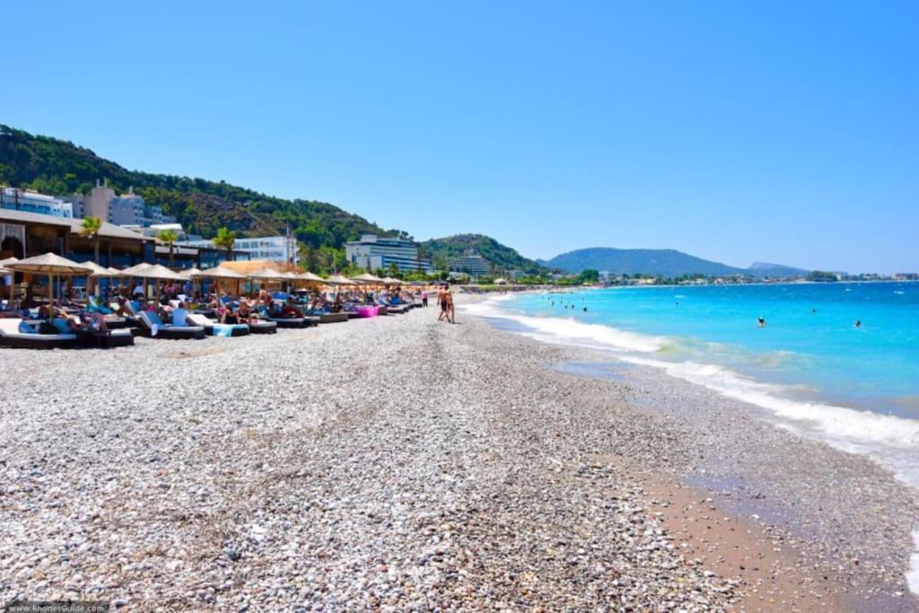 Sunwaves Beach Studio I Ялиссос Экстерьер фото